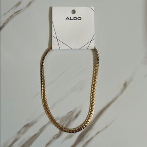 Aldo Shiny Gold Necklace